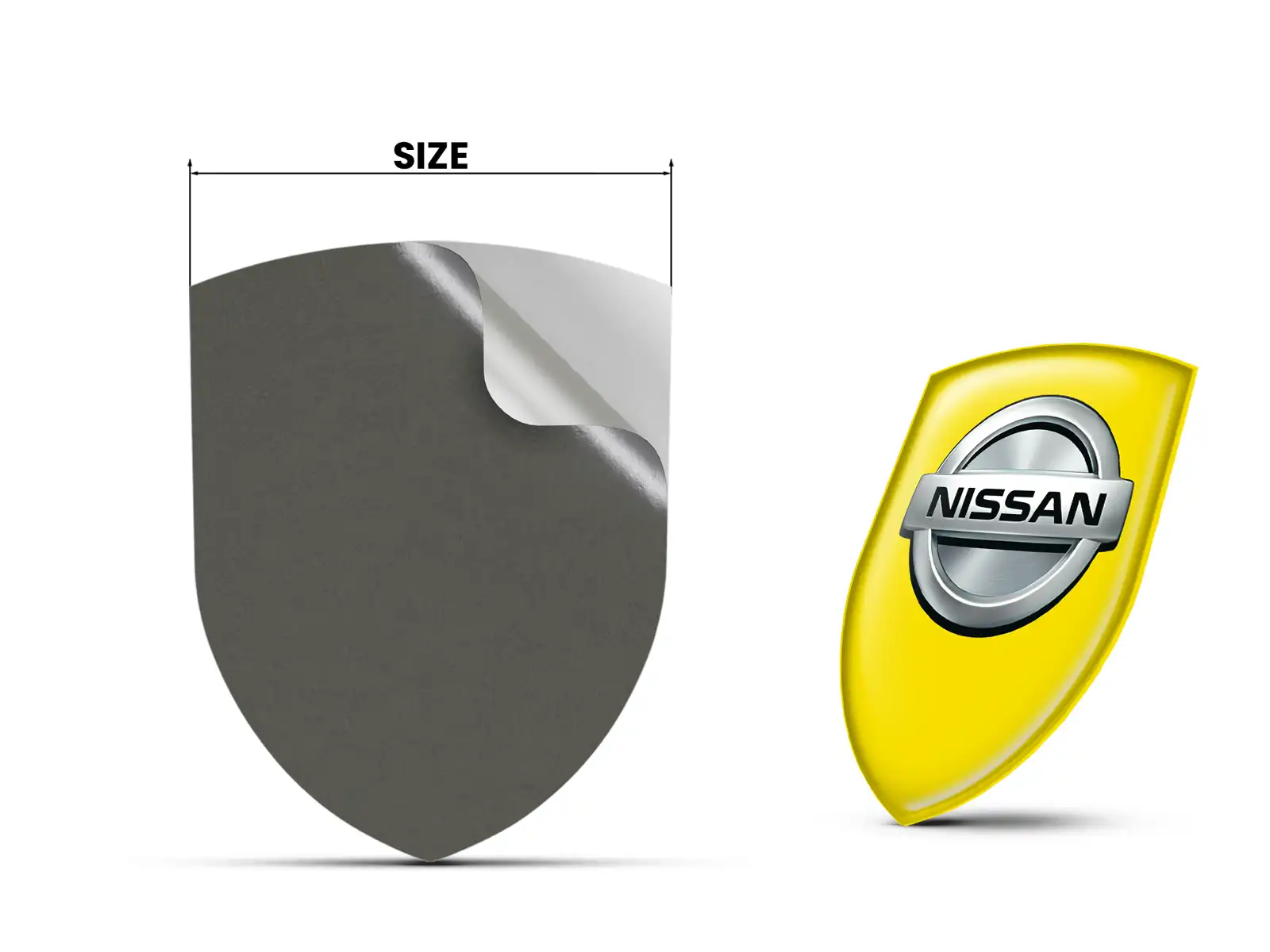 Nissan Etiqueta Impermeable Máximo Resistente Diseño Pro